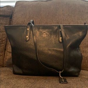 Black Coach Purse - Used